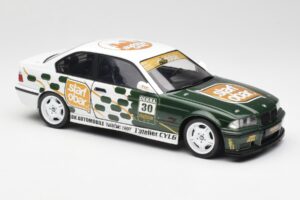 BMW M3 E36 Strafo Tic Tac Hvid Solido 1:18 S1803906 Metal — billede 6 af 8