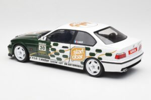 BMW M3 E36 Strafo Tic Tac Hvid Solido 1:18 S1803906 Metal — billede 7 af 8