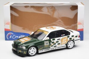 BMW M3 E36 Strafo Tic Tac Hvid Solido 1:18 S1803906 Metal — billede 8 af 8