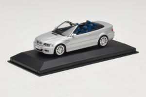 BMW M3 E46 Cabriolet Sølv Minichamps 1:43 80420024430-R1 Metal — billede 2 af 5