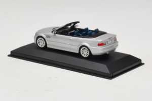BMW M3 E46 Cabriolet Sølv Minichamps 1:43 80420024430-R1 Metal — billede 3 af 5