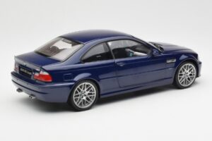 BMW M3 E46 Blå Kyosho 1:18 08503BL Metal — billede 3 af 8