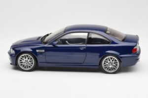BMW M3 E46 Blå Kyosho 1:18 08503BL Metal — billede 4 af 8