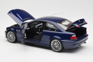 BMW M3 E46 Blå Kyosho 1:18 08503BL Metal — billede 5 af 8