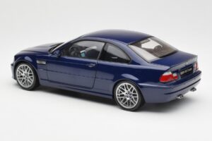 BMW M3 E46 Blå Kyosho 1:18 08503BL Metal — billede 7 af 8