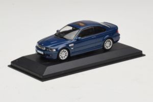 BMW M3 E46 Blå Minichamps 1:43 BMW014 Metal — billede 2 af 4