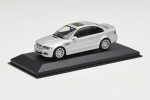 BMW M3 E46 Sølv Minichamps 1:43 BMW013 Metal — billede 2 af 4