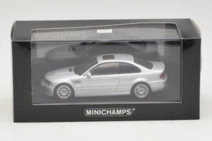 BMW M3 E46 Sølv Minichamps 1:43 BMW013 Metal — billede 4 af 4