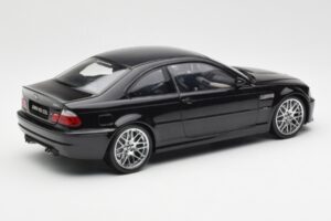 BMW M3 E46 CSL Sort Kyosho 1:18 80430302736 Metal — billede 3 af 8