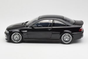 BMW M3 E46 CSL Sort Kyosho 1:18 80430302736 Metal — billede 4 af 8