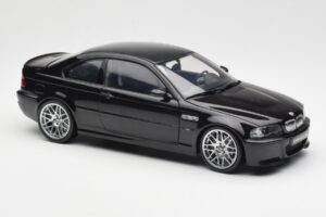 BMW M3 E46 CSL Sort Kyosho 1:18 80430302736 Metal — billede 6 af 8