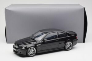 BMW M3 E46 CSL Sort Kyosho 1:18 80430302736 Metal — billede 8 af 8