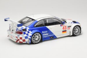 BMW M3 E46 GTR #24 D. Muller / J. Muller / H.-J. Stuck ALMS 2001 Minichamps 1:18 80430139184 Metal — billede 3 af 8