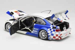 BMW M3 E46 GTR #24 D. Muller / J. Muller / H.-J. Stuck ALMS 2001 Minichamps 1:18 80430139184 Metal — billede 5 af 8