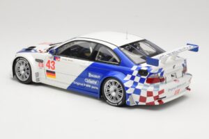 BMW M3 E46 GTR #24 D. Muller / J. Muller / H.-J. Stuck ALMS 2001 Minichamps 1:18 80430139184 Metal — billede 7 af 8