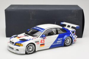 BMW M3 E46 GTR #24 D. Muller / J. Muller / H.-J. Stuck ALMS 2001 Minichamps 1:18 80430139184 Metal — billede 8 af 8