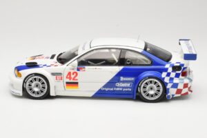 BMW M3 E46 GTR #42 J. Muller / J.J. Lehto ALMS 2001 Minichamps 1:18 80430139183 Metal — billede 4 af 8