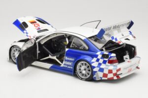 BMW M3 E46 GTR #42 J. Muller / J.J. Lehto ALMS 2001 Minichamps 1:18 80430139183 Metal — billede 5 af 8