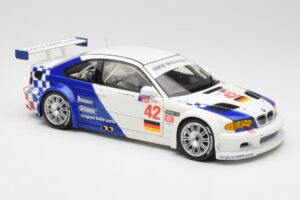 BMW M3 E46 GTR #42 J. Muller / J.J. Lehto ALMS 2001 Minichamps 1:18 80430139183 Metal — billede 6 af 8