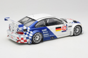 BMW M3 E46 GTR #42 J. Muller / J-J. Lehto ALMS 2001 Minichamps 1:18 80430139183-R1 Metal — billede 3 af 8