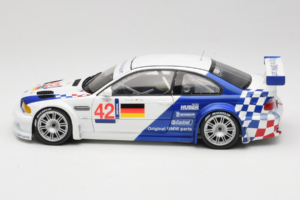 BMW M3 E46 GTR #42 J. Muller / J-J. Lehto ALMS 2001 Minichamps 1:18 80430139183-R1 Metal — billede 4 af 8