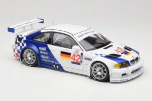 BMW M3 E46 GTR #42 J. Muller / J-J. Lehto ALMS 2001 Minichamps 1:18 80430139183-R1 Metal — billede 6 af 8