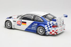 BMW M3 E46 GTR #42 J. Muller / J-J. Lehto ALMS 2001 Minichamps 1:18 80430139183-R1 Metal — billede 7 af 8
