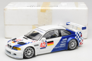BMW M3 E46 GTR #42 J. Muller / J-J. Lehto ALMS 2001 Minichamps 1:18 80430139183-R1 Metal — billede 8 af 8