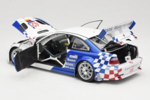 BMW M3 E46 GTR #42 J. Lehto / J. Muller ELMS 2001 Minichamps 1:18 100012192 Metal — billede 5 af 8