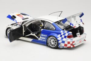 BMW M3 E46 GTR #43 D. Muller ALMS 2001 Minichamps 1:18 100012143 Metal — billede 5 af 8
