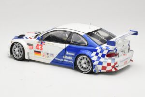 BMW M3 E46 GTR #43 D. Muller ALMS 2001 Minichamps 1:18 100012143 Metal — billede 7 af 8
