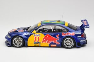 BMW M3 E46 GTR #11 Red Bull Interlagos 2005 AUTOart 1:18 80645 Metal — billede 3 af 6