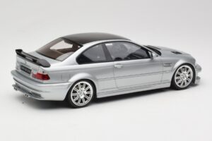 BMW M3 E46 GTR Sølv Otto 1:18 OT1128 Resin — billede 2 af 6