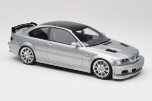 BMW M3 E46 GTR Sølv Otto 1:18 OT1128 Resin — billede 4 af 6