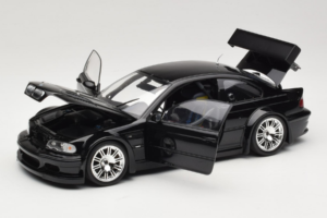 BMW M3 E46 GTR Street Sort Minichamps 1:18 100012105 Metal — billede 2 af 8