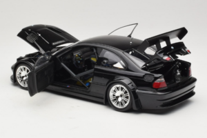 BMW M3 E46 GTR Street Sort Minichamps 1:18 100012105 Metal — billede 5 af 8