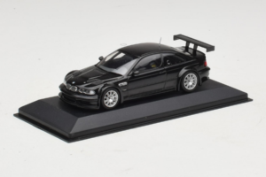 BMW M3 E46 GTR Street Sort Minichamps 1:43 BMW020 Metal — billede 2 af 5