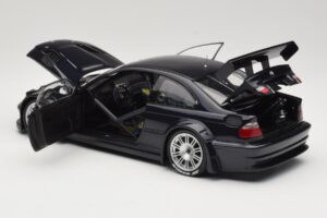 BMW M3 E46 GTR Street Carbon Black Minichamps 1:18 80430152552 Metal — billede 5 af 8