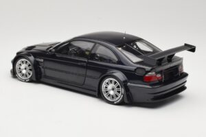 BMW M3 E46 GTR Street Carbon Black Minichamps 1:18 80430152552 Metal — billede 7 af 8