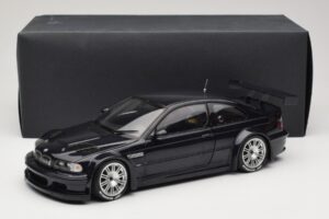 BMW M3 E46 GTR Street Carbon Black Minichamps 1:18 80430152552 Metal — billede 8 af 8
