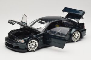 BMW M3 E46 GTR Street Emerald Green Minichamps 1:18 80430396025 Metal — billede 2 af 8