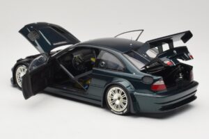 BMW M3 E46 GTR Street Emerald Green Minichamps 1:18 80430396025 Metal — billede 5 af 8
