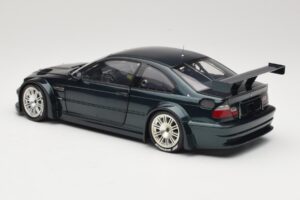 BMW M3 E46 GTR Street Emerald Green Minichamps 1:18 80430396025 Metal — billede 7 af 8