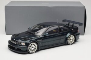 BMW M3 E46 GTR Street Emerald Green Minichamps 1:18 80430396025 Metal — billede 8 af 8