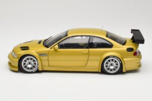 BMW M3 E46 GTR Street Phoenix Yellow Minichamps 1:18 80430309444 Metal — billede 4 af 8