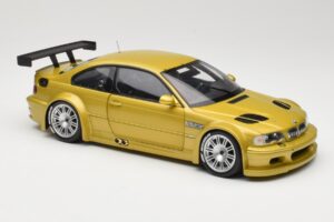 BMW M3 E46 GTR Street Phoenix Yellow Minichamps 1:18 80430309444 Metal — billede 6 af 8