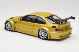 BMW M3 E46 GTR Street Phoenix Yellow Minichamps 1:18 80430309444 Metal — billede 7 af 8
