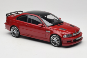 BMW M3 E46 GTR Street Rød Kyosho 1:18 08507R Metal — billede 6 af 8
