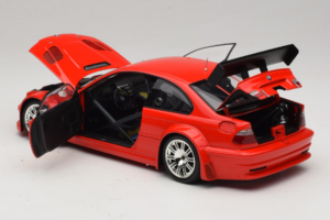 BMW M3 E46 GTR Street Rød Minichamps 1:18 100012101 Metal — billede 5 af 8