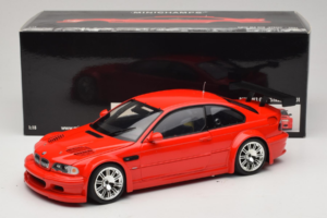 BMW M3 E46 GTR Street Rød Minichamps 1:18 100012101 Metal — billede 8 af 8